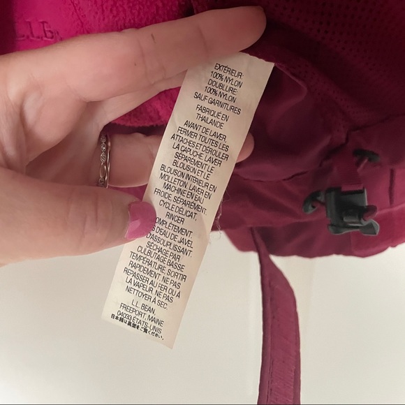 L.L. Bean 2-in-1 Winter Coat Jacket Fleece - Picture 12 of 12